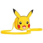 Pokemon Crossbody Bag for Girls 3D Pikachu Girls Handbag with Shoulder Strap Zip Closure Travel Holiday Accessories Official Merchandise Pokemon Gifts for Girls