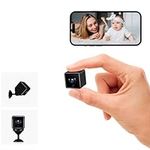 UCOCARE Spy Camera, 4K HD Wide Angle, Wireless WiFi, Small Hidden Camera, Mini Spy Cameras with APP, Motion Detection, and Night Vision