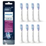 Philips Sonicare Original G3 Premium Gum Care Standard Sonic Toothbrush Heads - 8 Pack in White (Model HX9058/17)