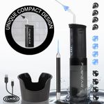 KamyCare FlushEAR - Water-Powered Ear Cleaner, 12 Reusable Tips, Safe & Effective Ear Wax Removal, Patent-Pending Technology Ear Wax Cleaner, 3 Pressure Modes, Easy to Use Ear Cleaning Kit, Flush Ear