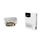 Canon PIXMA MG3620 Wireless All-in-One Printer + AmazonBasics Multipurpose Copy Printer Paper Bundle