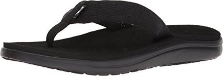 Teva Men's Voya Flip Flops, Black (Brick Black Bkbl), 9 UK (43 EU)