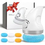 Cellulite Massager Body Sculpting Machine Electric Handheld Body Massager for Belly Waist Butt Arms Legs, Including 6 Skin Friendly Cloth Pads