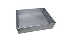 Bakers Pardise Galvanize Alumnium Coated Non-Stick Heavy Gauge Rectangle shape Large Cake/Bread Tray of size 11.25 "x 9.25"x 2.25" Pack of 1