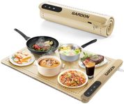 Food Warmer Electric Warming Mat - Gardon Food Warmers for Parties Buffet, Kitchen Gadgets to Keep Dinner Warm, Heating Tray for Meat Thawing, Warming Pad for Stew, Soup, Roast Meat and Hot Chocolate