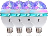 4 Pack Color Rotating Bulb E26, RGB