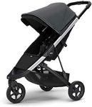 Thule Spring Stroller - Compact Baby Stroller Perfect for Everyday Use - Features 5-Point Harness, Lightweight and Compact Design, Vented Canopy with See-Through Mesh, Padded Reclining Seat