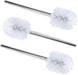 NUOLUX Cleaning Brush Head Holder Bathroom Toilet Accessory 3pcs