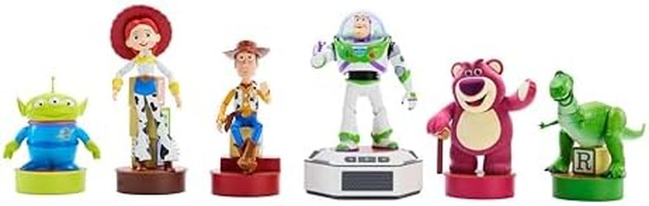 Robosen MINI Robot, Toy Story Series, 30th Anniversary Collector's Set, Smart Toy, Digital Drive Base with 4-Axis Controls, Buzz, Woody, Lotso, Rex, Jessie, Alien