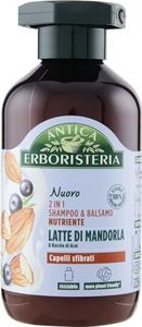 Antica Erboristeria - 2in1 Shampoo & Balsamo Nutriente al Latte di Mandorla per Capelli Sfibrati - 225ml