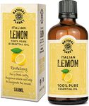 Natural Planet Lemon Oil 100ML Natural 100% Pure & Undiluted Natural Essential Oil for Bath, Massage, Therapeutic Grade Pure, Undiluted & Cruelty Free