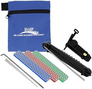 Diamond Machine Technology (DMT) DMTADELUXE Fixed Blade,Hunting Knife,Outdoor,Camping, 3-Piece
