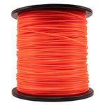 Round 095 Trimmer Line, 095 weed eater string, Commercial Grade Round Nylon string trimmer line 095 Replacement for Husqvarna, Ryobi, Echo, Weed Eater Trimmer line-0.095inch-855ft-3lb by KAKO(Orange)