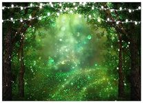 AIIKES 7X5FT Spring Enchanted Garden Backdrop Fairy Wonderland Woodland Backdrop Forest Backdrop for Photography Wedding Baby Shower Birthday Party Decorations Banner Studio Portrait Prop 12-545