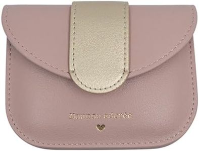 Manahia Porte Monnaie Femme - Nounou Adorée - Fermeture Eclair - Cadeau Merci Nounou - Cadeau Noël, Anniversaire Nounou - Fin d'année - Portefeuille et Porte Carte Femme