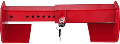 VEVOR Shipping Container Lock, 9.84"-17.32" Locking Distance, Bright Red Powder-Coated with 2 Keys, Secure Your World