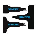 Spyder Scraper 00134 Scraping Tool Attachment for Reciprocating Saws, Black, Multi-Pack