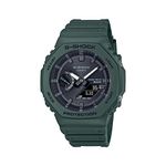 Casio Mens 48 mm G-Shock Black Dial Resin Analog-Digital Watch - GA-B2100-3ADR