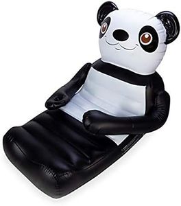 SwimWays Huggables Panda Bear Oversized Float - Inflatable Lounge with Cupholder for Pool or Lake