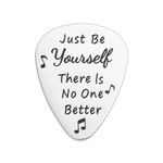 Taylor Quote Guitar Pick Inspirational Gifts For Music Lover Fans Girls Boys Stainless Steel Guitar Picks