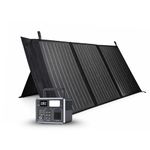 SARRVAD Solar Power Station X300 (288Wh LiFePO4) with 100W Solar Panel Combo | 300W Pure Sine Wave Portable Power Station | Backup for Home, Camping, Travel, RV and Outdoor Use