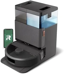 iRobot Roomba Plus 505 Combo Robot Vacuum & Mop + AutoWash Dock - Extending Spinning Mop Pads, Self-Empties, Pad Washing & Heated Drying, Self-cleaning, Recognizes & Avoids Obstacles, LiDAR Navigation