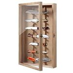 Knife Display Case with Lockable Cl