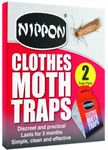 (x5) Vitax 5NCMT1 Nippon Clothes Moth Traps Pack Of 2
