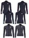 Two Bare Feet Womens Heritage Full & Half Zip Wetsuit Jacket for Surfing Diving Snorkeling Canoeing (Heritage Full Zip, L)