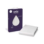 Snüz Miracle Waterproof Cot Bed Mattress Protector - Super Soft Brushed Cotton Cot Mattress Protector with Dust Mite Barrier, Machine Washable Crib Sheets, 70 x 140cm