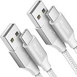 etguuds White USB C Cable 3ft Fast 