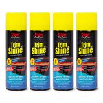 Stoner Car Care 91034-4PK 12-Ounce Trim Shine Protectant Aerosol Restores Dull or Faded Interior and Exterior Plastic Renew Bumpers, Running Boards, and More, Pack of 4