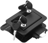 ZONADAH Double-Sided Entrance RV Compartment Lock, Specialized for Motorhomes and Travel Trailers, Door Lock With Panel Upgrade, Mechanical RV3 Accessory