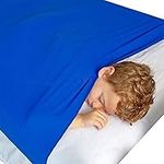 Compression Blanket for Toddler Bed Comfortable Stretchy Breathable Sheet Help with Autism ADHD SDP Sensory Processing Disorder (Size : 136x147cm/54x58in)