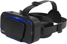 Drumstone (October 𝟭𝟲 𝗬𝗲𝗮𝗿𝘀 𝗪𝗮𝗿𝗿𝗮𝗻𝘁𝘆 Offer) 3D VR Glasses, Giant Screen, 360° Panoramic View for All Smartphones, Perfect for Gaming, Movies, and More! Experience Virtual Reality