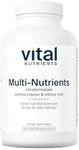Vital Nutrients Multi-Nutrients 3|Vegetarian Multivitamin|Citrate/Malate Formula|Without Copper or Iron| Multi Vitamin, Mineral, & Antioxidant Supplement| Gluten, Dairy, Soy Free|Non-GMO|180 Capsules