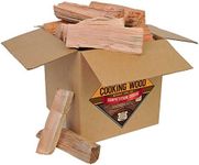 Smoak Firewood Cooking Wood Logs - USDA Certified Kiln Dried (8inch Pieces, 20-25lbs - Maple)