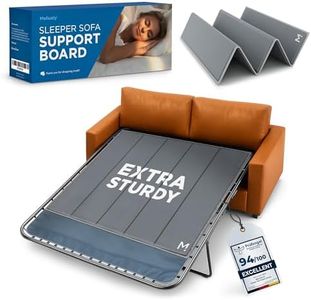 Meliusly® Sleeper Sofa Support Board (48x60 Queen Size) - Sleeper Sofa Support for Sofa Bed, Sleep Sofa Bar Shield for Sofa Bed or Pullout Couch, Cushion Bar Sofa Bed Mattress Support Board Slats