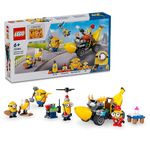 LEGO Despicable Me 4 Minions and Banana Car Toy 75580 Building Blocks Toys for 6+ Gift for Boys and Girls