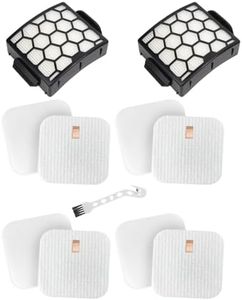 LA300, LA401, LA455 Filter Replacement for Shark LA502, LA500, LA301, LA555 Rotator Navigator Lift-Away ADV DuoClean PowerFins Upright Vacuum - Improve Suction Filters Set for Pet Hair, Dirt, Dust