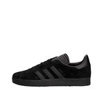 adidas Men's Gazelle Sneaker, Black Core Black Core Black Core Black, 9 UK