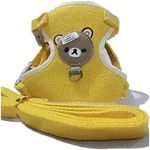 Color cartoon bear pet vest tractio