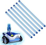 6 Pack Pool Cleaner Hose Replacement Kit for Mx6 Mx8,R0527700 Pool Vacuum Twist Lock Hose Replacement Parts,Single length 39 inches