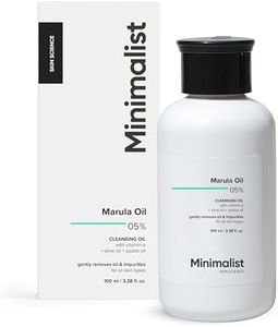 Minimalist Hydrating Cleansing Oil – Removes Waterproof Makeup, Sunscreen & Impurities, Nourishing Marula Oil & Vitamin E, Lightweight Daily Cleanser for All Skin Types (100 ml)