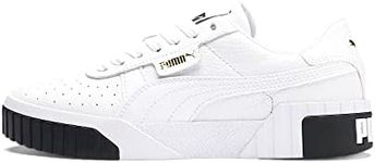 PUMA Women Cali Wn's Sneakers, Puma White-Puma Black, 5 UK