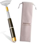 Aznrszy Back Scratcher, Long Back Scratcher Extendable for Women Men Adults, Sturdy Claw/Anti-Slip Handle/Massage Roller, Portable Metal Head Body Hand Scratcher Massager