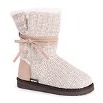 MUK LUKS Women's Clementine Fashion Boots, Winter Shimmer, 4 UK