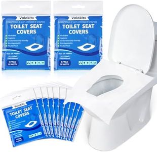 Volokitx 120 Pcs XL Toilet Seat Covers Disposable Flushable