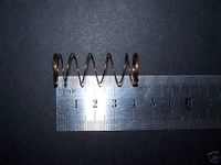 Boosey & Hawkes Set Of 3 Valve Top, Outer Sprung Springs For Boosey & Hawkes/Besson Cornet/Tenor Horn