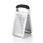 OXO 11216000 Good Grips Etched Two-Fold Grater, Stainless Steel, One Size